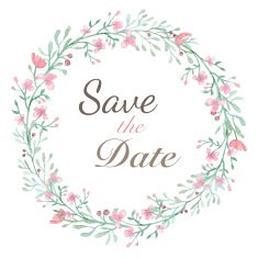 Flower Invitation card N33
