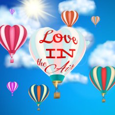 Hot air balloon EPS 10 N3
