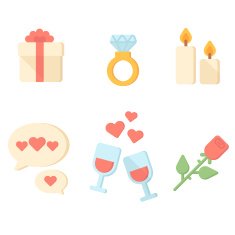 Happy valentines day cards Vector