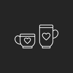 lover cup line icon N2