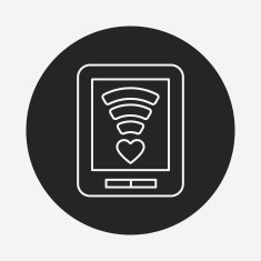 love message line icon N19
