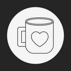 lover cup line icon N7