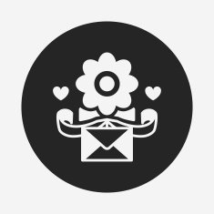 Flower bouquet icon N10