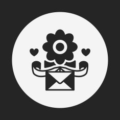 Flower bouquet icon N12