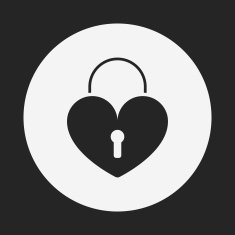 lover lock icon N8