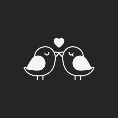 lover birds icon N11