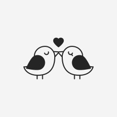 lover birds icon N13