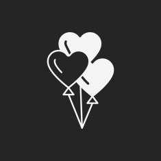 heart balloon icon N11