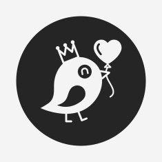 lover birds icon N14