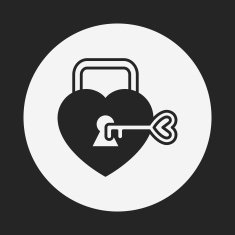 lover lock icon N16