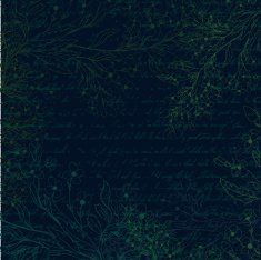 Dark grunge background with forget-me-not flowers N2