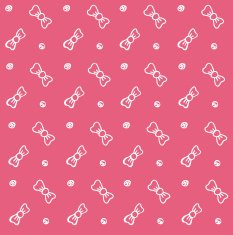 Baby background bows pink seamless N2