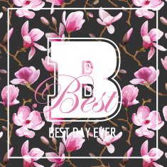Shabby Chic Flowers Graphic Design - for t-shirt fashion print N3