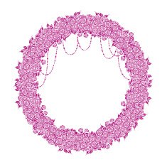 Roses wreath N5