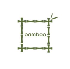 green bamboo stems and leaves N2