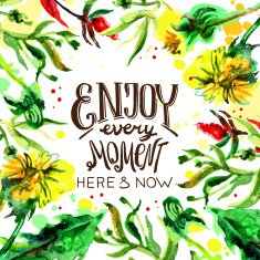 Watercolor Flowers N110