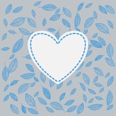 Vector flying leaves background N9