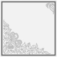 Frame with lace N2