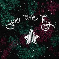 Inspirational romantic quote &quot;You are my star&quot;