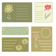 Summer Flowers Decoration Sticker Scrapbook Set N2