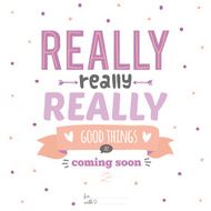 Inspirational romantic and motivational typographic quotes card