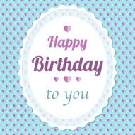 Romantic birthday card N2