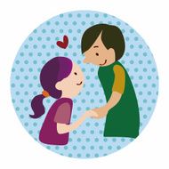 Valentine's day theme love couple elements vector N14