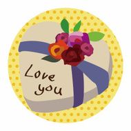 Valentine&#039;s day theme presents elements vector N5