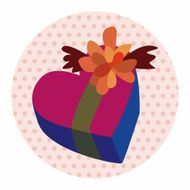 Valentine&#039;s day theme presents elements vector N6