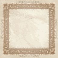 Vintage frame background Retro textured wallpaper N2