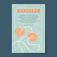 Beautiful vintage invitation cards layouts N50