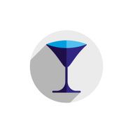 HoReCa graphic element sophisticated martini glass Alcohol N2