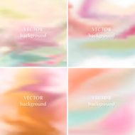 Smooth pastel romantic colors backgrounds eps10
