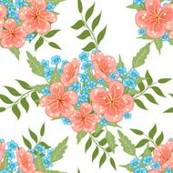 Seamless floral background N295