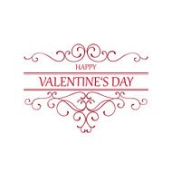 Vector Valentines Day Card N4