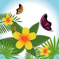 Flowers design vector illustration N5