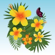 Flowers design vector illustration N11