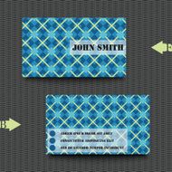 Business card template with abstract background N13