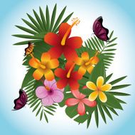 Flowers design vector illustration N13