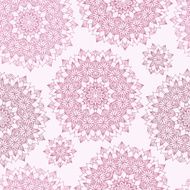 Seamless background with hand-drawn floral pattern N9