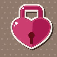 lover lock theme elements N4