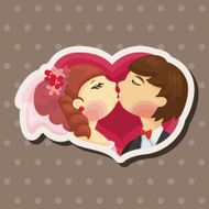 wedding couple theme elements N18