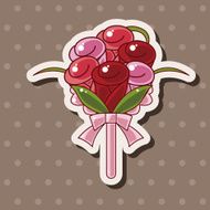 flower bouquet theme elements N15