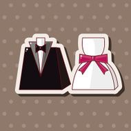 wedding couple theme elements N19
