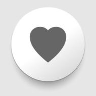 Hearth symbol vector