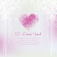 gentle pink background