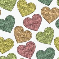 Hearts seamless N3