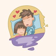 Valentine's day couple theme elements N56