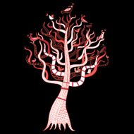 beautiful magic tree
