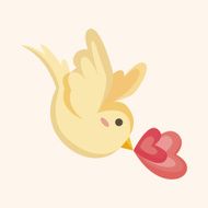 wedding bird theme elements N4